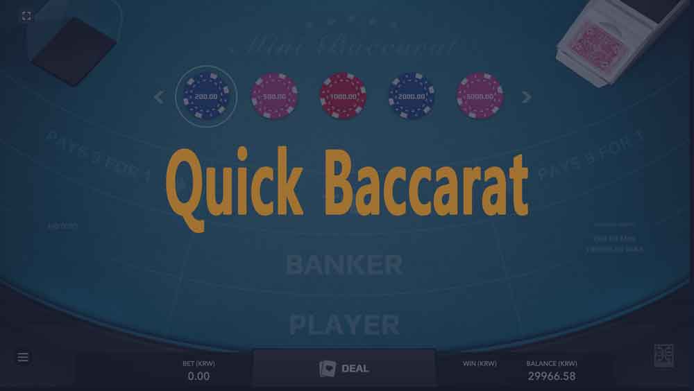 2023, TOP 3 đề xuất trò chơi Baccarat